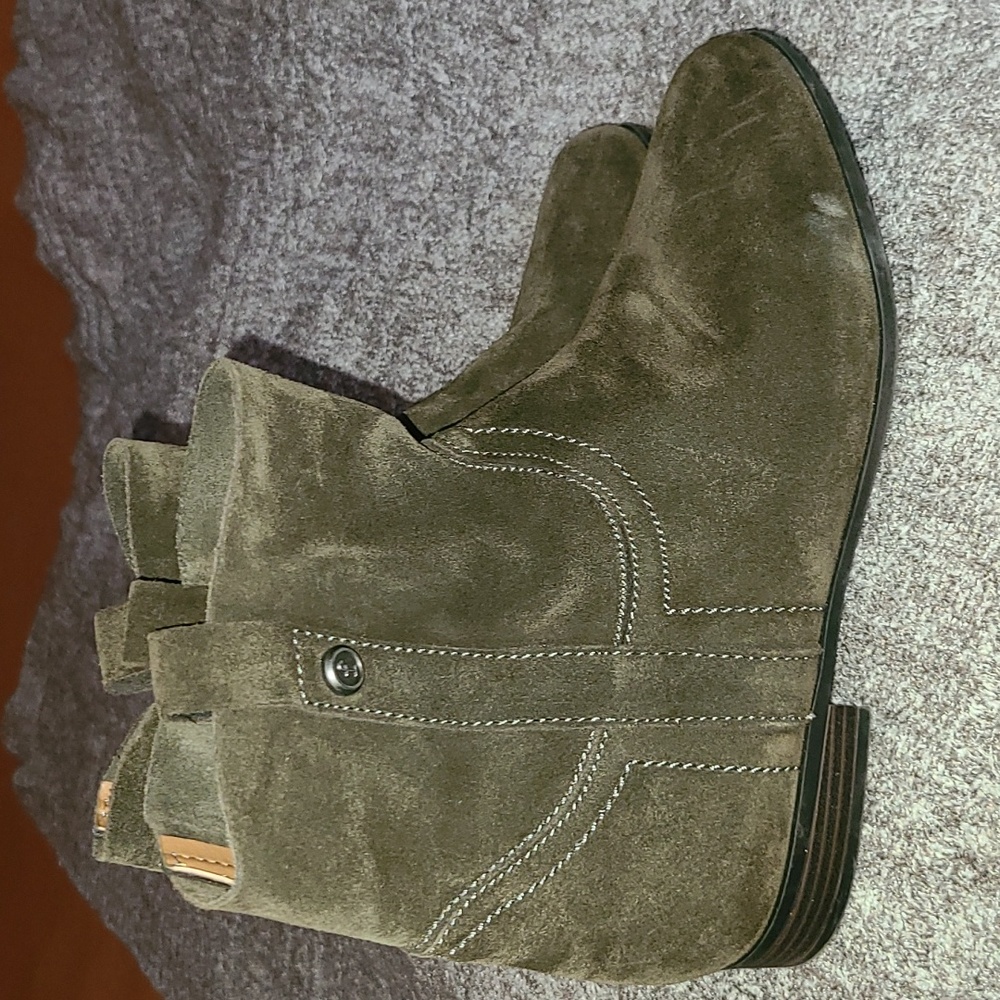 Frye suede boots